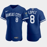 Kansas City Kansas City Royals #8 Nicky Lopez Men's Nike Authentic 2022 Royal Blue Jersey