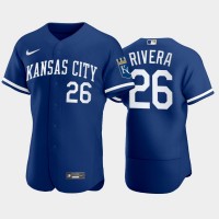 Kansas City Kansas City Royals #26 Emmanuel Rivera Men's Nike Authentic 2022 Royal Blue Jersey