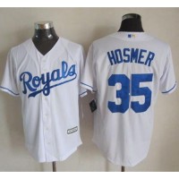 Kansas City Royals #35 Eric Hosmer White New Cool Base Stitched MLB Jersey