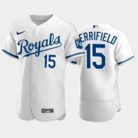 Kansas City Kansas City Royals #15 Whit Merrifield Men's Nike Game Replica 2022 City Connect White Jersey