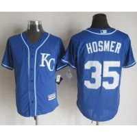 Kansas City Royals #35 Eric Hosmer Blue Alternate 2 New Cool Base Stitched MLB Jersey