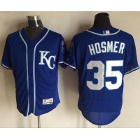 Kansas City Royals #35 Eric Hosmer Royal Blue Flexbase Authentic Collection Stitched MLB Jersey