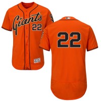 San Francisco Giants #22 Andrew McCutchen Orange Flexbase Authentic Collection Stitched MLB Jersey