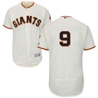 San Francisco Giants #9 Brandon Belt Cream Flexbase Authentic Collection Stitched MLB Jersey
