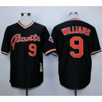 Mitchell And Ness San Francisco Giants #9 Matt Williams Black Stitched MLB Throwback Jersey