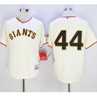San Francisco Giants #44 Willie McCovey Cream Cool Base Stitched MLB Jersey