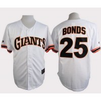 San Francisco Giants #25 Barry Bonds White 1989 Turn Back The Clock Stitched MLB Jersey