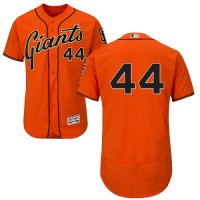 San Francisco Giants #44 Willie McCovey Orange Flexbase Authentic Collection Stitched MLB Jersey