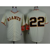 San Francisco Giants #22 Will Clark Cream Home Cool Base Stitched MLB Jersey