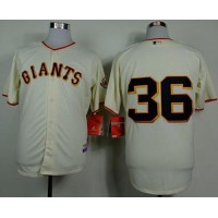 San Francisco Giants #36 Gaylord Perry Cream Home Cool Base Stitched MLB Jersey