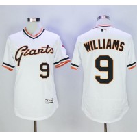 San Francisco Giants #9 Matt Williams White Flexbase Authentic Collection Cooperstown Stitched MLB Jersey