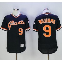 San Francisco Giants #9 Matt Williams Black Flexbase Authentic Collection Cooperstown Stitched MLB Jersey