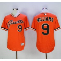 San Francisco Giants #9 Matt Williams Orange Flexbase Authentic Collection Cooperstown Stitched MLB Jersey