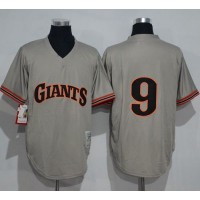 Mitchell And Ness 1989 San Francisco Giants #9 Matt Williams Grey Throwback Stitched MLB Jersey