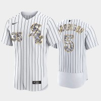 Chicago Chicago White Sox #5 Josh Harrison Men's Nike Diamond Edition MLB Jersey - White