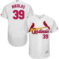 St.Louis Cardinals #39 Miles Mikolas White Flexbase Authentic Collection Stitched MLB Jersey
