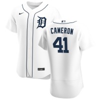 Detroit Detroit Tigers #41 Daz Cameron Men's Nike White Home 2020 Authentic Player MLB Jersey