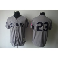 Mitchell And Ness 1969 Detroit Tigers #23 Willie Horton Grey Stitched MLB Jersey