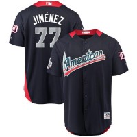 Detroit Tigers #77 Joe Jimenez Navy Blue 2018 All-Star American League Stitched MLB Jersey
