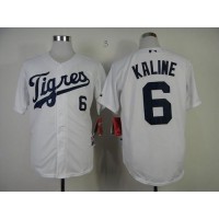 Detroit Tigers #6 Al Kaline White 