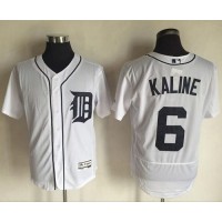 Detroit Tigers #6 Al Kaline White Flexbase Authentic Collection Stitched MLB Jersey