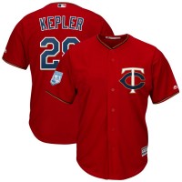 Minnesota Twins #26 Max Kepler Red 2019 Spring Training Cool Base Stitched MLB Jersey