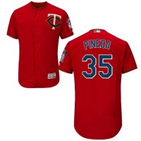 Minnesota Twins #35 Michael Pineda Red Flexbase Authentic Collection Stitched MLB Jersey