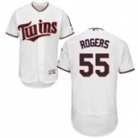 Minnesota Twins #55 Taylor Rogers White Flexbase Authentic Collection Stitched MLB Jersey
