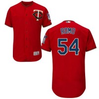Minnesota Twins #54 Sergio Romo Red Flexbase Authentic Collection Stitched MLB Jersey