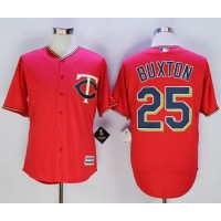 Minnesota Twins #25 Byron Buxton Red New Cool Base Stitched MLB Jersey