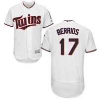 Minnesota Twins #17 Jose Berrios White Flexbase Authentic Collection Stitched MLB Jersey
