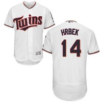 Minnesota Twins #14 Kent Hrbek White Flexbase Authentic Collection Stitched MLB Jersey