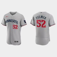 Minnesota Minnesota Twins #52 Michael Fulmer Men's Nike 2023 Authentic Jersey - Gray