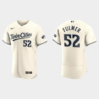 Minnesota Minnesota Twins #52 Michael Fulmer Men's Nike 2023 Authentic Jersey - Cream