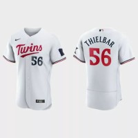 Minnesota Minnesota Twins #56 Caleb Thielbar Men's Nike 2023 Authentic Jersey - White