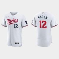Minnesota Minnesota Twins #12 Emilio Pagan Men's Nike 2023 Authentic Jersey - White