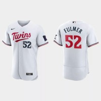 Minnesota Minnesota Twins #52 Michael Fulmer Men's Nike 2023 Authentic Jersey - White