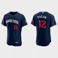 Minnesota Minnesota Twins #12 Emilio Pagan Men's Nike 2023 Authentic Jersey - Navy