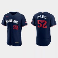 Minnesota Minnesota Twins #52 Michael Fulmer Men's Nike 2023 Authentic Jersey - Navy