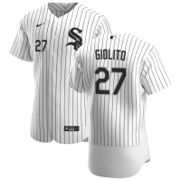 Chicago Chicago White Sox #27 Lucas Giolito Men's Nike White Home 2020 Authentic Player MLB Jersey