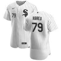 Chicago Chicago White Sox #79 Jose Abreu Men's Nike White Home 2020 Authentic Player MLB Jersey