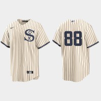 Chicago Chicago White Sox #88 Luis Robert Men's Nike White 2021 Field of Dreams Game MLB Jersey