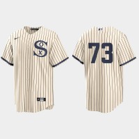 Chicago Chicago White Sox #73 Yermin Mercedes Men's Nike White 2021 Field of Dreams Game MLB Jersey