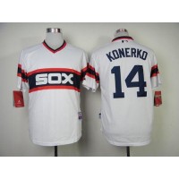 Chicago White Sox #14 Paul Konerko White Alternate Home Cool Base Stitched MLB Jersey