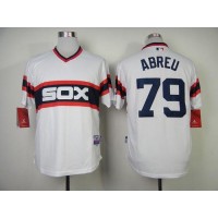 Chicago White Sox #79 Jose Abreu White Alternate Home Cool Base Stitched MLB Jersey
