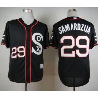 Chicago White Sox #29 Jeff Samardzija Black New Cool Base Stitched MLB Jersey