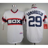 Chicago White Sox #29 Jeff Samardzija White Alternate Home Cool Base Stitched MLB Jersey