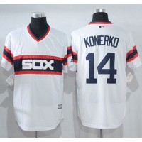 Chicago White Sox #14 Paul Konerko White New Cool Base Alternate Home Stitched MLB Jersey