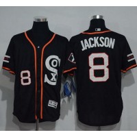 Chicago White Sox #8 Bo Jackson Black New Cool Base Stitched MLB Jersey