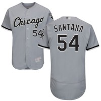 Chicago White Sox #54 Ervin Santana Grey Flexbase Authentic Collection Stitched MLB Jersey